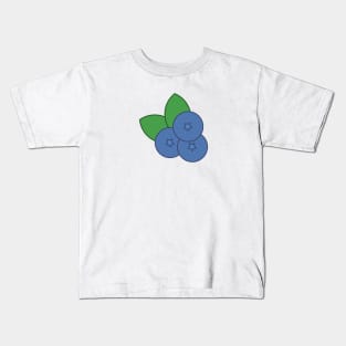 Blueberries Love Kids T-Shirt